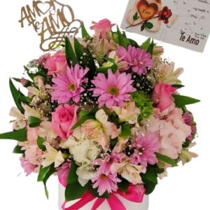 Caja de flores surtidas