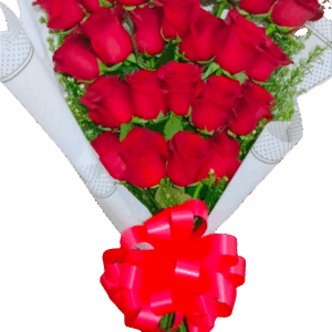 Ramillete de rosas rojas